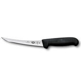VICTORINOX FIBROX Boning Knife Narrow Flexible 15cm - Black