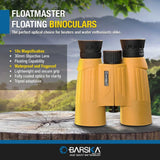 BARSKA Floatmaster 10 X 30 Floating Wp Binoculars - Yellow