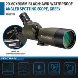 Barska 20-60x60mm Blackhawk Waterproof Angled Spotting Scope
