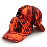 Hunting Camouflage Caps - Orange