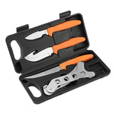 Kingfisher Hunting Field Dressing 4-Piece Knife Set