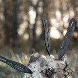 Smith & Wesson® Bullseye – 3-Piece Sport Knife Set (Black)