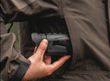 Nocpix LUMI H35R handheld thermal imaging device used for scanning in low light conditions