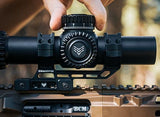 Swampfox Warhorse 1-6x24 FFP LPVO Rifle Scope