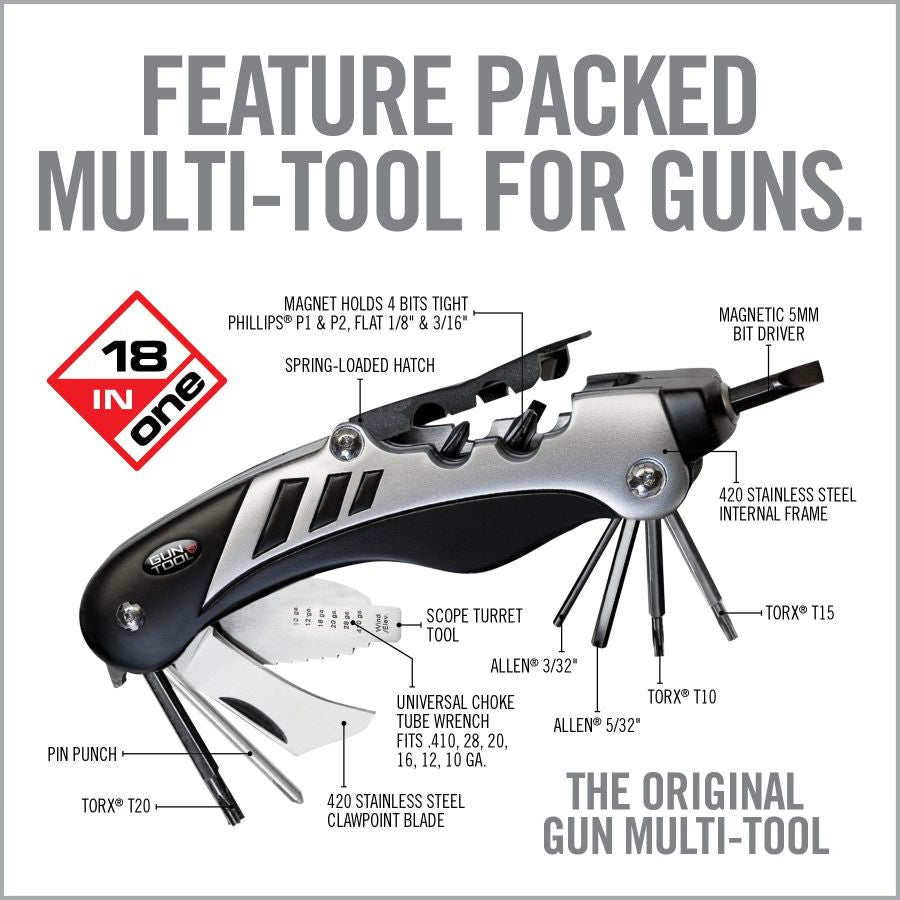Real Avid firearm maintenance multi tool for shooting kit