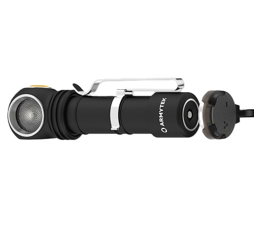 Armytek Wizard C2 Pro White rechargeable LED headlamp with fast magnetic charging