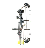 Hori-Zone Vulture Black Compound Bow - Deluxe Package