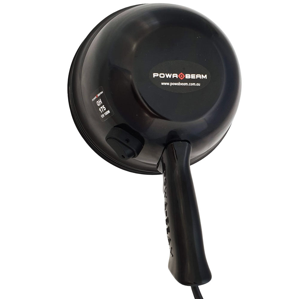 Powa Beam 175mm 100W quartz halogen handheld hunting spotlight Outdoor Man Australia