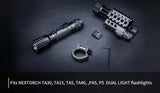 Nextorch Picantinny Torch Mount