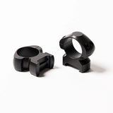 Accura 1" Low Steel Scope Rings – Picatinny / Weaver