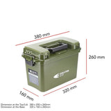 Large Weatherproof Ammunition Box Dry Storage Case