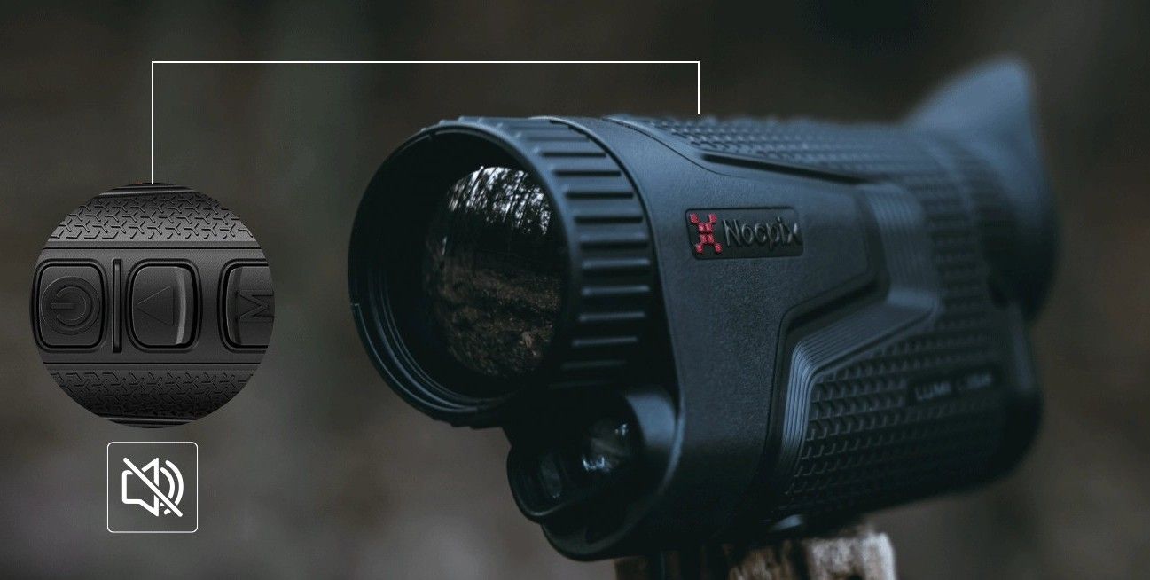 Nocpix LUMI H35R handheld thermal imaging device with turn off sound