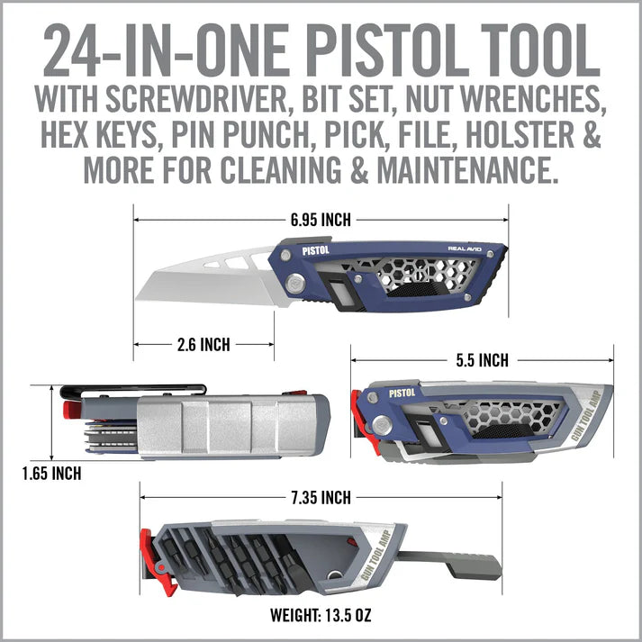 Real Avid pistol maintenance multi tool with bit driver